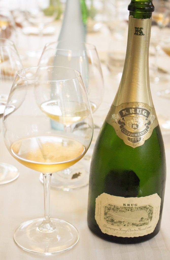 2 Wijn Clos du Mesnil 1989