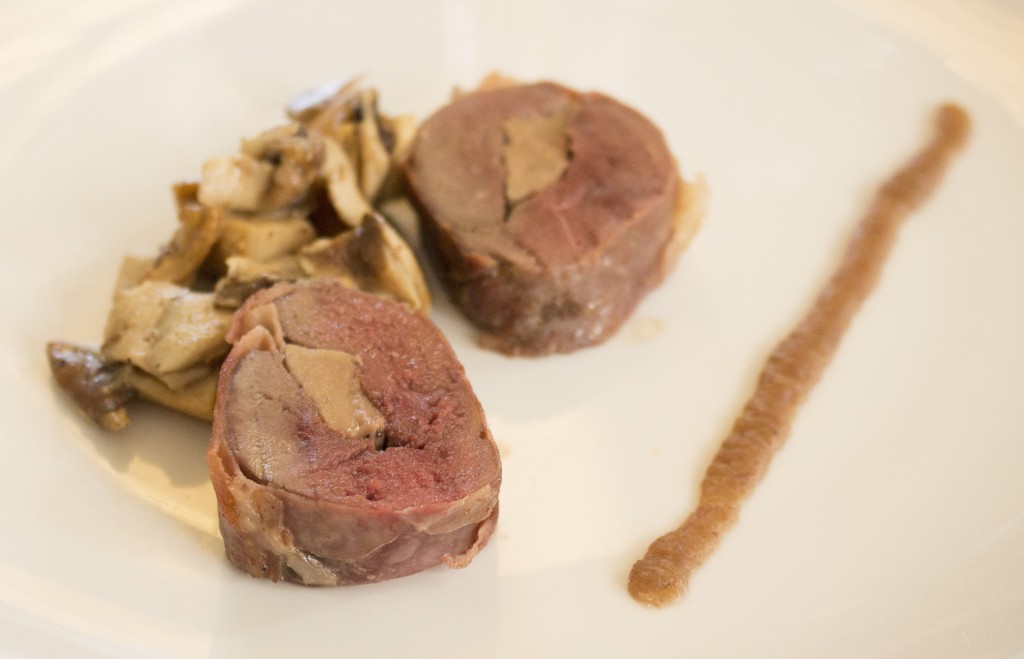 8 Gerecht Duif foie gras